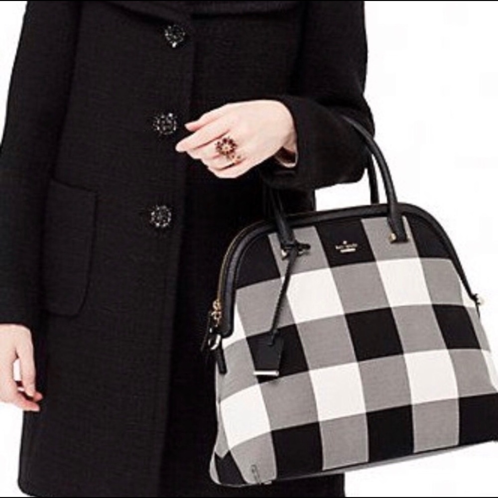Kate Spade ♠️ Plaid Handbag